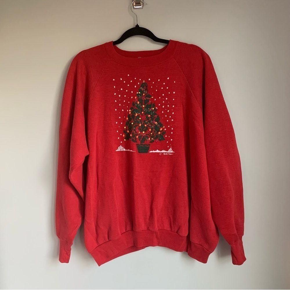 Vintage Christmas Tree Sweatshirt